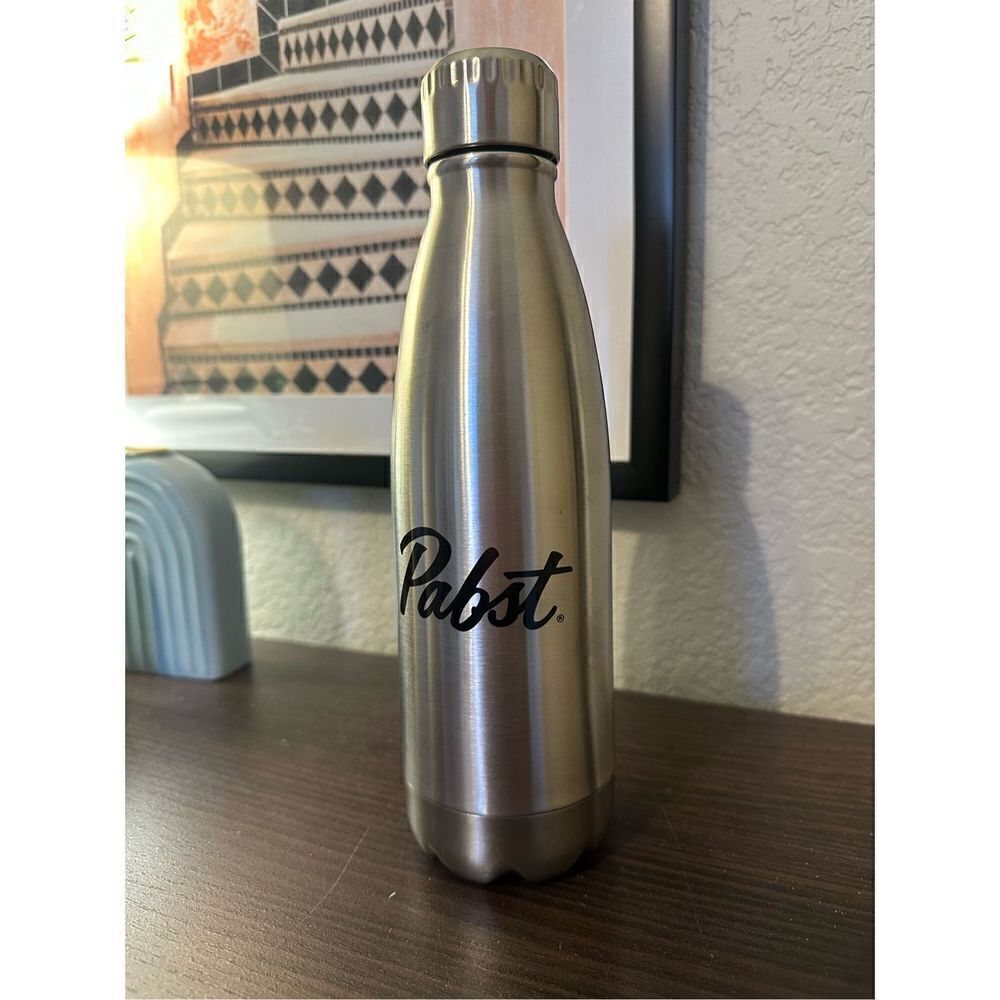 Pabst Blue Ribbon 16oz Stainless Steel Water Bottle